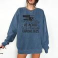 Emotionally Attached To Fictional Characters Banned Books Comfort Colors Sweatshirt Blue Jean Emotionally Attached To Fictional Characters Banned Books Comfort Colors Sweatshirt Blue Jean
