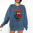 F-Caw-F Rooster F Awk F Chicken Coffee Romance Books Lover Comfort Colors Sweatshirt Blue Jean F-Caw-F Rooster F Awk F Chicken Coffee Romance Books Lover Comfort Colors Sweatshirt Blue Jean