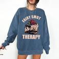 Fairy Smut Is My Therapy Romantasy Spicy Books Faerie Tales Comfort Colors Sweatshirt Blue Jean
