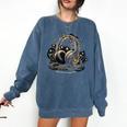 Fantasy Audiobook Voice Acting Book Lover Audiobook Comfort Colors Sweatshirt Blue Jean