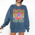 Fantasy Reader Society Reading Book Retro Bookworm Reader Comfort Colors Sweatshirt Blue Jean Fantasy Reader Society Reading Book Retro Bookworm Reader Comfort Colors Sweatshirt Blue Jean