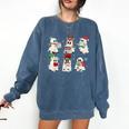 Ghost Santa Elf Squad Read Books Bookish Librarian Christmas Comfort Colors Sweatshirt Blue Jean Ghost Santa Elf Squad Read Books Bookish Librarian Christmas Comfort Colors Sweatshirt Blue Jean