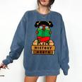 Girl Kid Reading Book Black History Month Bookworm Comfort Colors Sweatshirt Blue Jean Girl Kid Reading Book Black History Month Bookworm Comfort Colors Sweatshirt Blue Jean