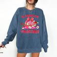 Groovy All Booked For Valentines Books Pink Coquette Bow Comfort Colors Sweatshirt Blue Jean Groovy All Booked For Valentines Books Pink Coquette Bow Comfort Colors Sweatshirt Blue Jean