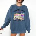 Happiness Is Coffee And a Good Book Women Love Reading Book Comfort Colors Sweatshirt Blue Jean Happiness Is Coffee And a Good Book Women Love Reading Book Comfort Colors Sweatshirt Blue Jean