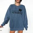 I'd Rather Be Reading Book Lover Bookworm Reading Comfort Colors Sweatshirt Blue Jean