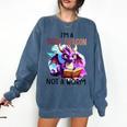 I'm A Book Dragon Not A Worm Comfort Colors Sweatshirt Blue Jean