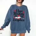 Its A Good Day To Read Book Across America Kids Comfort Colors Sweatshirt Blue Jean