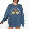 Its a Good Day To Read a Book Librarian Books Reading Floral Comfort Colors Sweatshirt Blue Jean Its a Good Day To Read a Book Librarian Books Reading Floral Comfort Colors Sweatshirt Blue Jean