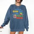 It's a Good Day To Read A Book Lovers Men Women Kids Comfort Colors Sweatshirt Blue Jean It's a Good Day To Read A Book Lovers Men Women Kids Comfort Colors Sweatshirt Blue Jean