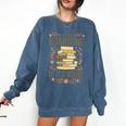 It's Not Hoarding If It's Books Book Lover Graphic Comfort Colors Sweatshirt Blue Jean It's Not Hoarding If It's Books Book Lover Graphic Comfort Colors Sweatshirt Blue Jean