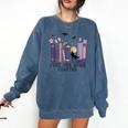 Just One More Chapter Romantasy Book Dragon Bookworm Bookish Comfort Colors Sweatshirt Blue Jean