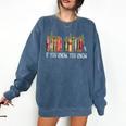 If You Know You Know 6 7 Reading Books Christmas 67 Meme Comfort Colors Sweatshirt Blue Jean