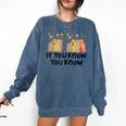 If You Know You Know 6 7 Reading Books Merry Christmas Comfort Colors Sweatshirt Blue Jean If You Know You Know 6 7 Reading Books Merry Christmas Comfort Colors Sweatshirt Blue Jean