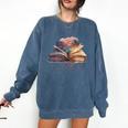 Let The Adventures Begin Book Lovers Magical Whimsical Art Comfort Colors Sweatshirt Blue Jean Let The Adventures Begin Book Lovers Magical Whimsical Art Comfort Colors Sweatshirt Blue Jean