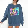 Library Book Fair Vibe Tie Dye School Reading Nostalgic Comfort Colors Sweatshirt Blue Jean Library Book Fair Vibe Tie Dye School Reading Nostalgic Comfort Colors Sweatshirt Blue Jean