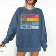 Literacy And Justice For All Stop Book Banning Banned Books Comfort Colors Sweatshirt Blue Jean Literacy And Justice For All Stop Book Banning Banned Books Comfort Colors Sweatshirt Blue Jean