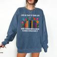 Live So That If Your Life Was A Book Florida Would Ban It Comfort Colors Sweatshirt Blue Jean Live So That If Your Life Was A Book Florida Would Ban It Comfort Colors Sweatshirt Blue Jean