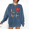 Love Books Reading Comfort Colors Sweatshirt Blue Jean Love Books Reading Comfort Colors Sweatshirt Blue Jean
