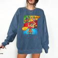 Lucha Libre Comic Book Mexican Wrestling Cartoon Wrestler Comfort Colors Sweatshirt Blue Jean Lucha Libre Comic Book Mexican Wrestling Cartoon Wrestler Comfort Colors Sweatshirt Blue Jean