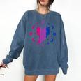Magic Bi-Pride Book Of Cosmic Energy Comfort Colors Sweatshirt Blue Jean