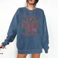 A Very Merry Bookmas Cozy Christmas Bookstore Holiday Cute Comfort Colors Sweatshirt Blue Jean A Very Merry Bookmas Cozy Christmas Bookstore Holiday Cute Comfort Colors Sweatshirt Blue Jean