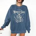 Morally Grey Book Club Reading Shirt Bookish Bookworm Comfort Colors Sweatshirt Blue Jean