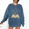 Mystic Astral Lunar Celestial Witch Spell Book Comfort Colors Sweatshirt Blue Jean Mystic Astral Lunar Celestial Witch Spell Book Comfort Colors Sweatshirt Blue Jean