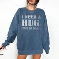 I Need a Huge Stack Of Books Book Lover Reading Quote Comfort Colors Sweatshirt Blue Jean I Need a Huge Stack Of Books Book Lover Reading Quote Comfort Colors Sweatshirt Blue Jean