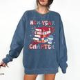 New Year New Chapter Happy New Year 2025 Book Lover Comfort Colors Sweatshirt Blue Jean New Year New Chapter Happy New Year 2025 Book Lover Comfort Colors Sweatshirt Blue Jean