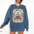 How Many Nights Reading Meme 6 7 Book Lover Comfort Colors Sweatshirt Blue Jean