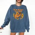 We Do Not Care Club WDNC Reading Book Boho Floral Comfort Colors Sweatshirt Blue Jean We Do Not Care Club WDNC Reading Book Boho Floral Comfort Colors Sweatshirt Blue Jean