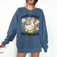Oops I Bought Another Book Goose Comfort Colors Sweatshirt Blue Jean Oops I Bought Another Book Goose Comfort Colors Sweatshirt Blue Jean