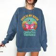 Pigeon Book Character Costume For Reading Day Comfort Colors Sweatshirt Blue Jean Pigeon Book Character Costume For Reading Day Comfort Colors Sweatshirt Blue Jean
