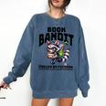 Racoon-Bookworm-Book Bandit-Fueled By Fiction Comfort Colors Sweatshirt Blue Jean Racoon-Bookworm-Book Bandit-Fueled By Fiction Comfort Colors Sweatshirt Blue Jean