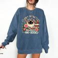 Ragdoll Lover Ragdoll Cat Ragdolls And Books Comfort Colors Sweatshirt Blue Jean