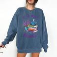 Read More Books Floral Book Reader Art Reading Lover Quote Comfort Colors Sweatshirt Blue Jean Read More Books Floral Book Reader Art Reading Lover Quote Comfort Colors Sweatshirt Blue Jean