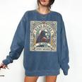 Read Books Be Kind Stay Weird Raven Tarot Reading Coffee Comfort Colors Sweatshirt Blue Jean Read Books Be Kind Stay Weird Raven Tarot Reading Coffee Comfort Colors Sweatshirt Blue Jean