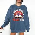Read Your Heart Out Book Lovers Emotional Fall Vibes Comfort Colors Sweatshirt Blue Jean Read Your Heart Out Book Lovers Emotional Fall Vibes Comfort Colors Sweatshirt Blue Jean