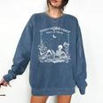 Read In Peace Skeleton Reading Book Halloween Bookish Comfort Colors Sweatshirt Blue Jean Read In Peace Skeleton Reading Book Halloween Bookish Comfort Colors Sweatshirt Blue Jean