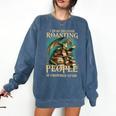 I Read Because Roasting People Is Frowned Upon Dragon Book Comfort Colors Sweatshirt Blue Jean I Read Because Roasting People Is Frowned Upon Dragon Book Comfort Colors Sweatshirt Blue Jean