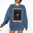 The Reader Tarot Card Mystic Dragon Book Magic Comfort Colors Sweatshirt Blue Jean The Reader Tarot Card Mystic Dragon Book Magic Comfort Colors Sweatshirt Blue Jean