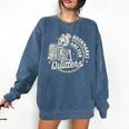 Reading Book Bookish Book Club Bookmarks Are For Quitters Comfort Colors Sweatshirt Blue Jean