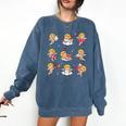 Reading Cupids Books Valentine's Day Teachers Book Lovers Comfort Colors Sweatshirt Blue Jean Reading Cupids Books Valentine's Day Teachers Book Lovers Comfort Colors Sweatshirt Blue Jean