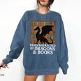 Reading Dragon Easily Distracted By Dragons And Books Comfort Colors Sweatshirt Blue Jean Reading Dragon Easily Distracted By Dragons And Books Comfort Colors Sweatshirt Blue Jean