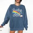 Reading Is The Key To Smart Book Lover Bookworm Reader Comfort Colors Sweatshirt Blue Jean