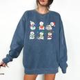 Reading Snowman Christmas Book Lovers Bookworm Librarian Comfort Colors Sweatshirt Blue Jean Reading Snowman Christmas Book Lovers Bookworm Librarian Comfort Colors Sweatshirt Blue Jean