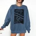 Reading Between The Timelines Time Travel Books Comfort Colors Sweatshirt Blue Jean Reading Between The Timelines Time Travel Books Comfort Colors Sweatshirt Blue Jean