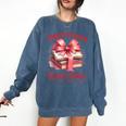 Romance Book Reading Bookish Romance Reader Social Club Comfort Colors Sweatshirt Blue Jean