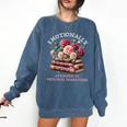 Romance Book Women Emotionally Attached Fictional Characters Comfort Colors Sweatshirt Blue Jean Romance Book Women Emotionally Attached Fictional Characters Comfort Colors Sweatshirt Blue Jean
